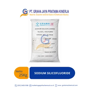 Bahan Kimia Industri Sodium Silicofluoride 99%