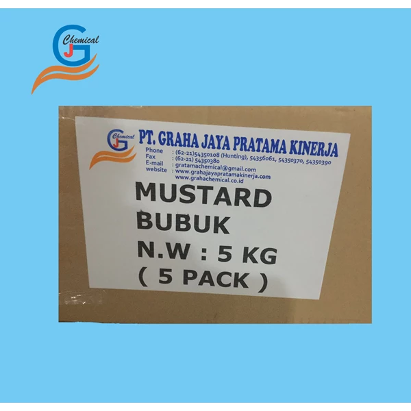 Mustard/ Moster Bubuk 5 Kg