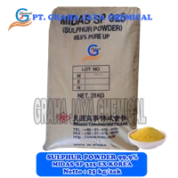 Sulfur Powder 99.9% Midas Ex Korea 25 Kg