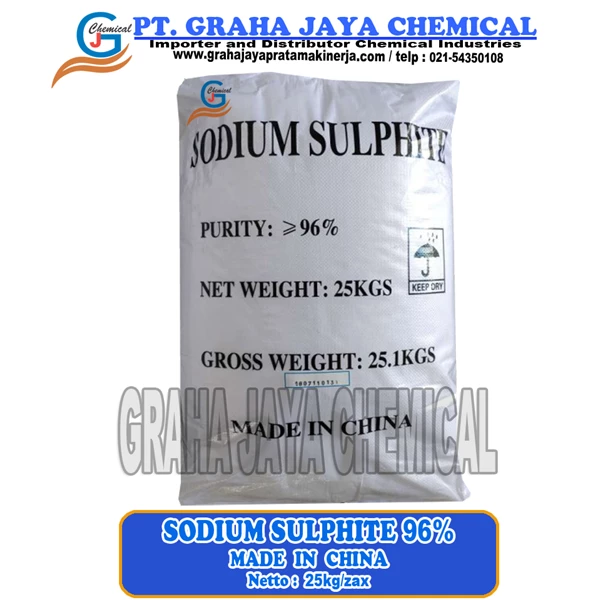 Sodium Sulphite   96 % Ex China 25 Kg