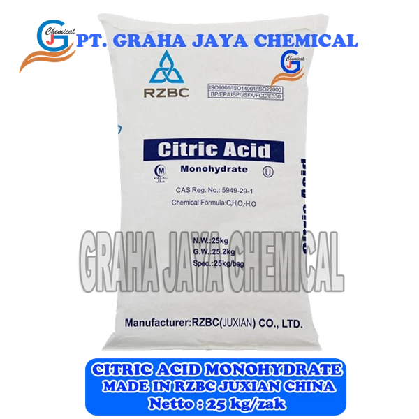 Citric Acid Monohydrate RZBC