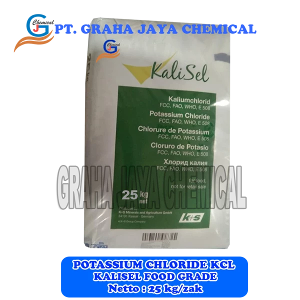 Potassium Chloride kalisel 25 Kg