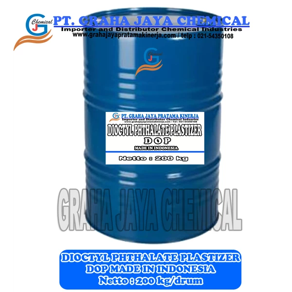 DOP - Dioctyl Phthalate Plasticizer- lndonesia 200 KG
