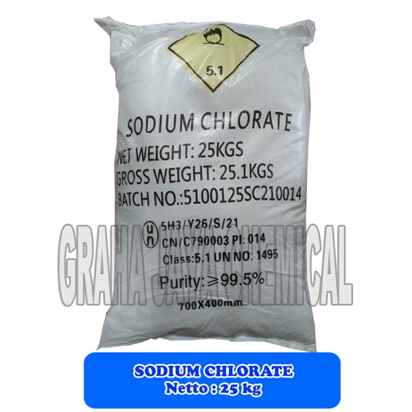 Sodium Chlorate 25 kg Ex China